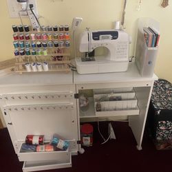 Brother C5600i Sewing Machine With Table And Much More… All Included 