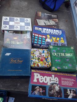 Board games $5 for all