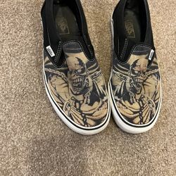 Collector’s Edition Iron Maiden Vans - Men’s 9.5