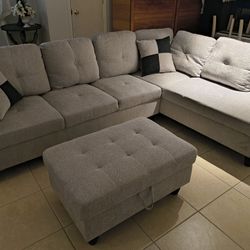 Section Sofa 9 ' Wide  X 6' 1/2 Long