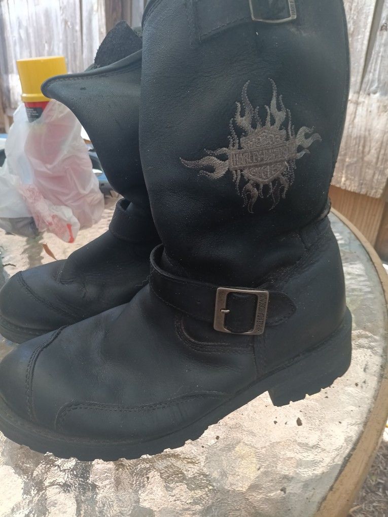 Harley davidson engineer boots 91/2