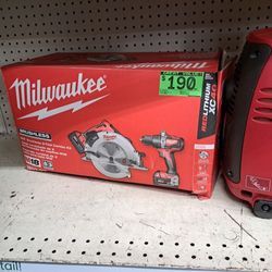 Milwaukee Drill Saw Combo M18 Set