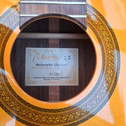 Takamine G128S Classical Guitar w/ case.