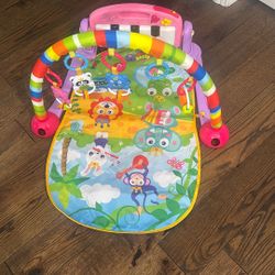 Baby Gym Play Mat With Piano