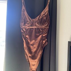 Brown Bodysuit