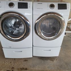 Samsung steam washers and dryer electric 