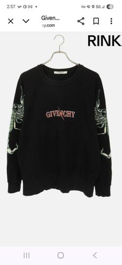 Black scorpion designer sweatshirt