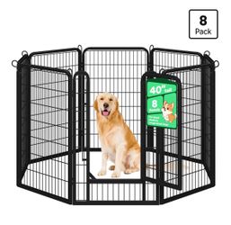 8 Panel Dog Playpen