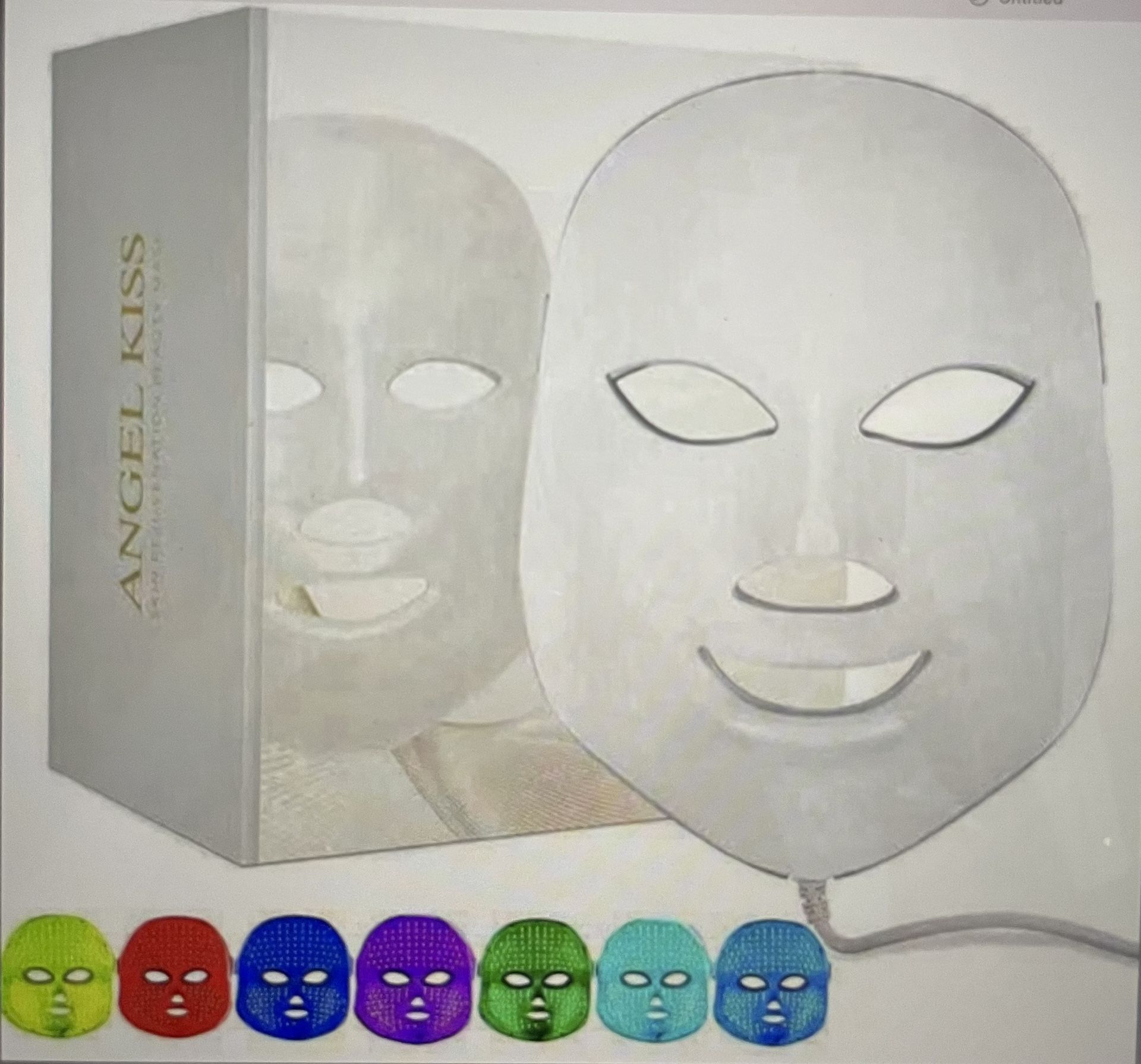 Angel Kiss 7 Color LED Photon Face Mask