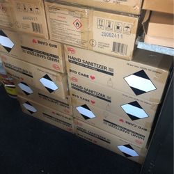 Boxes Of Hand Sanitizer 20 Each Box 
