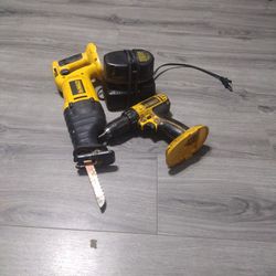 DeWalt Tools and Battery Charger