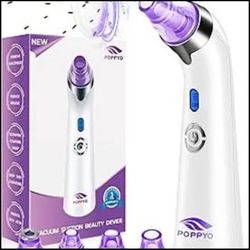 POPPYO Blackhead Remover Vacuum Suction Beauty Device