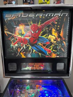 Spider-Man Pinball Machine