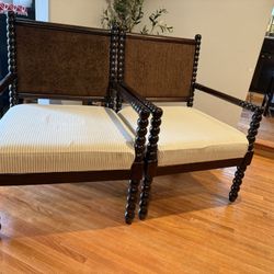 Oversized Spindle Chairs