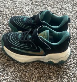 Nike Giannis Immortality Black Teal Kids Youth size 12.5C