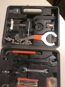 Bicycle Repair Tool Kit with Case