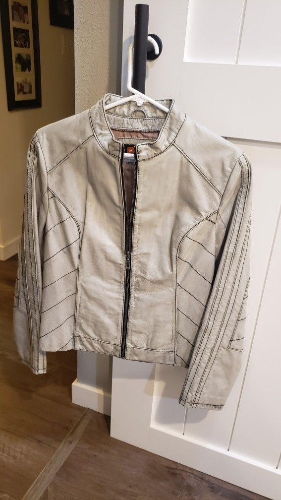 Leather Jacket, Wilson's, Size M