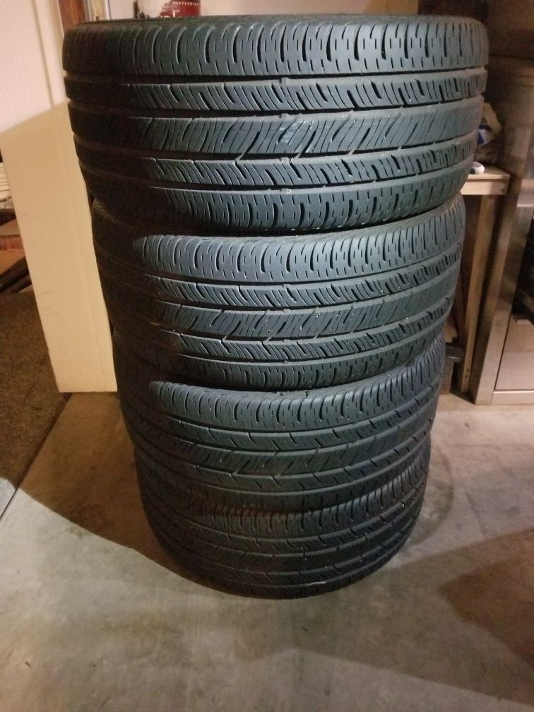Continental ContiProContact SSR tires 245/40r18