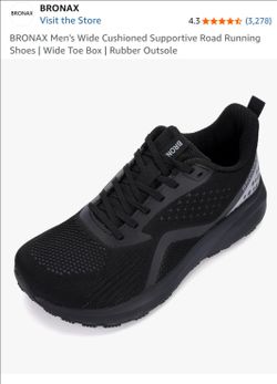 All black wide  shoes
