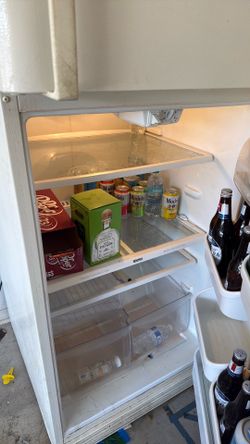 Outside fridge