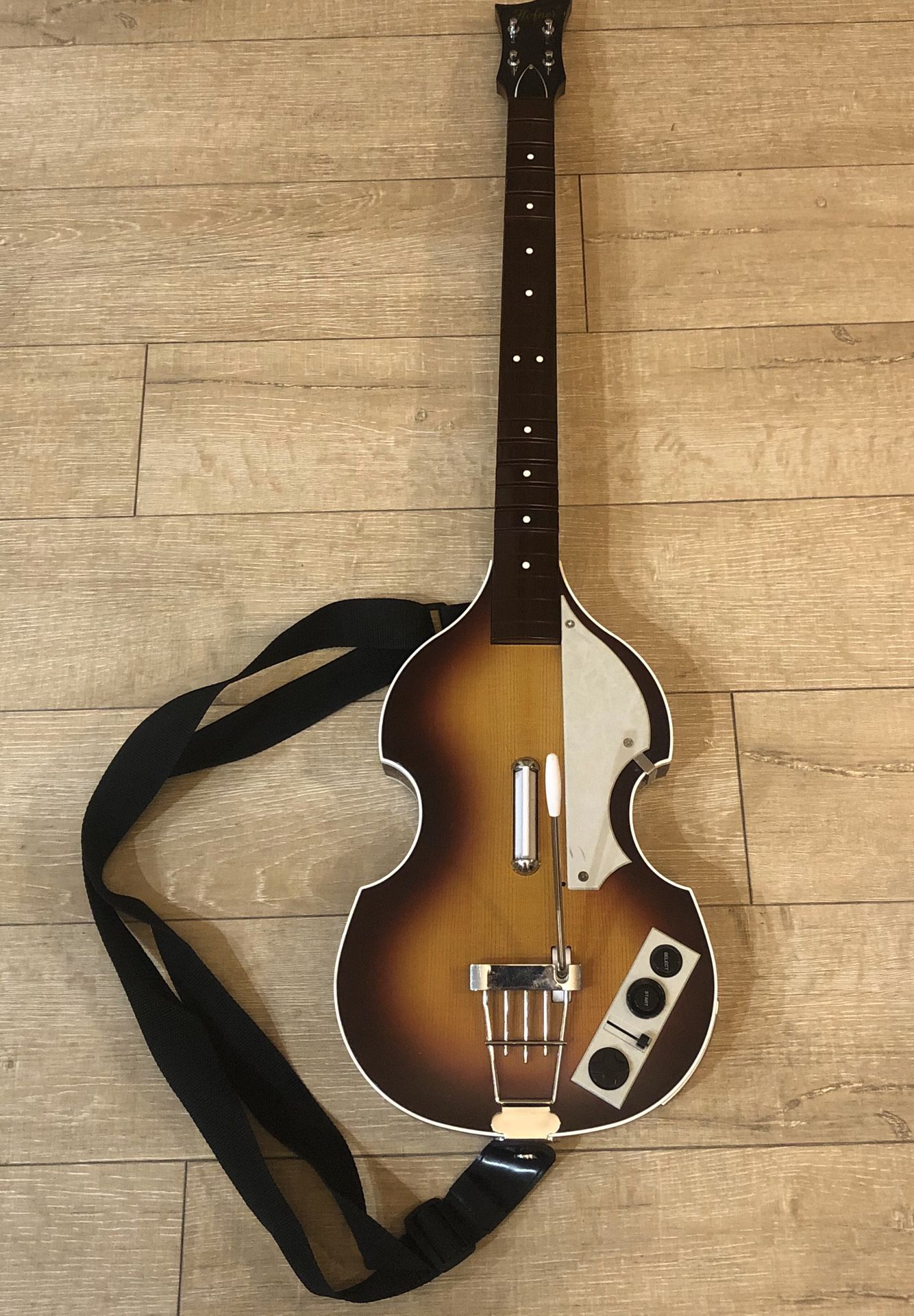 Beatles Hofner Rockband Model PSGTS3 Guitar Controller by Harmonix for Sony PS3 - No Dongle