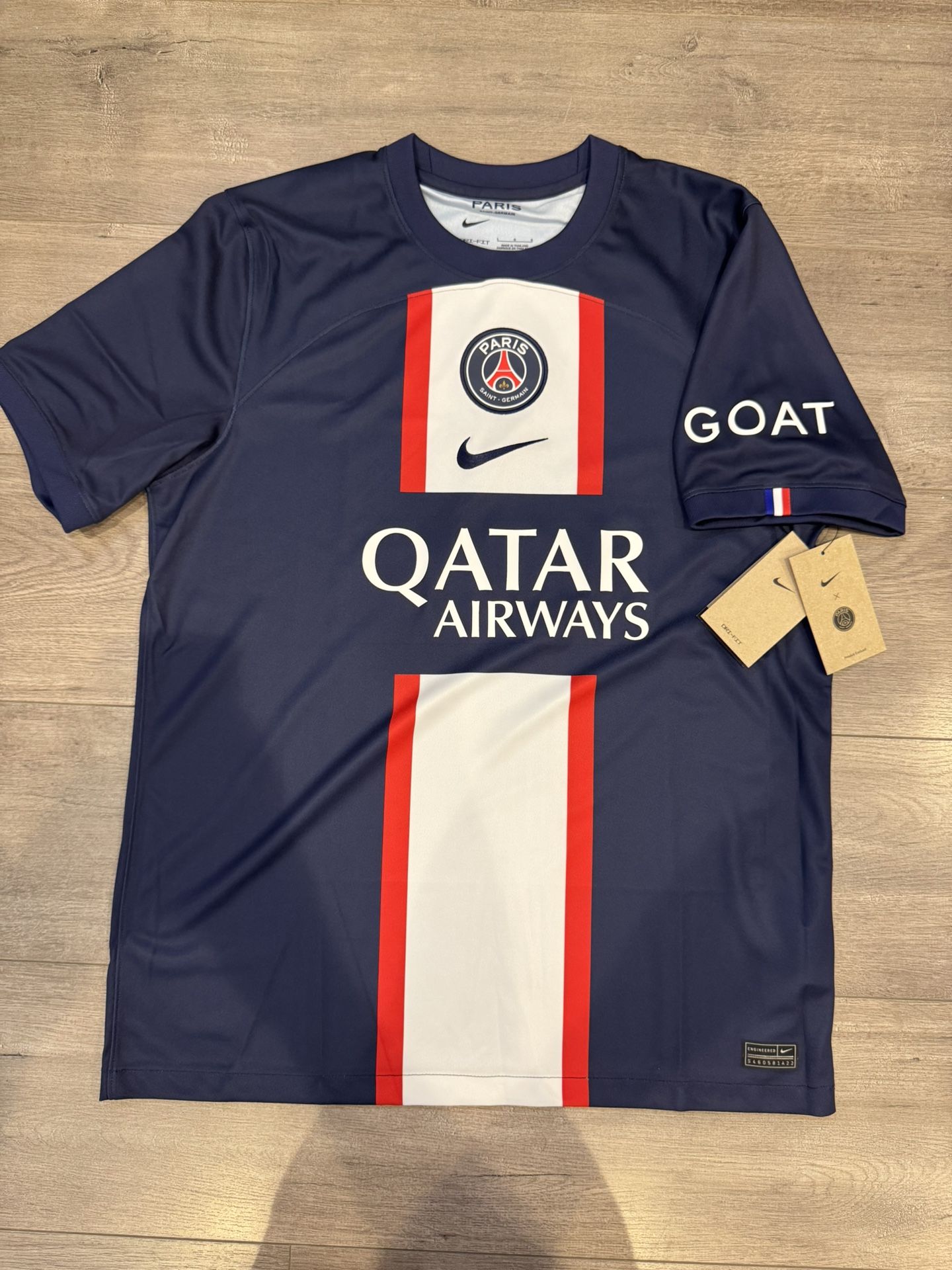 Nike PSG Soccer Jersey Size Large Men 100% Original