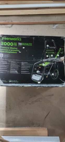 Greenworks power washer 3000