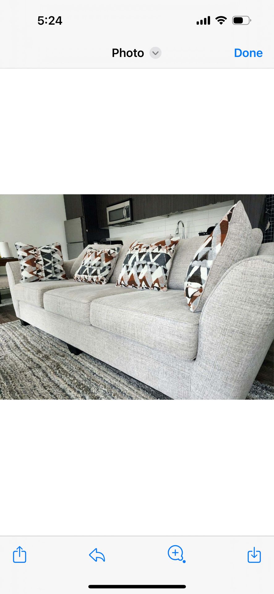 Sofa By Michael Nicolas Designs Inc. 