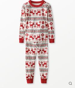 HANNA ANDERSSON PJs 🎄🎅🏻🦌Size 8