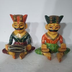 Rajasthani Carved Musicians