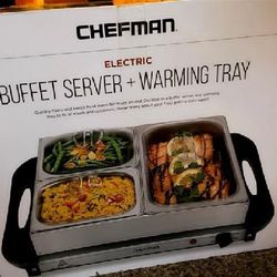 Buffet Server + Warming Tray