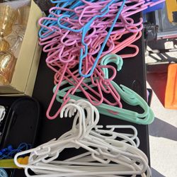 Assorted Children’s Plastic Hangers 
