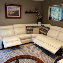 Sectional Couch w/ 3 Power Recliner