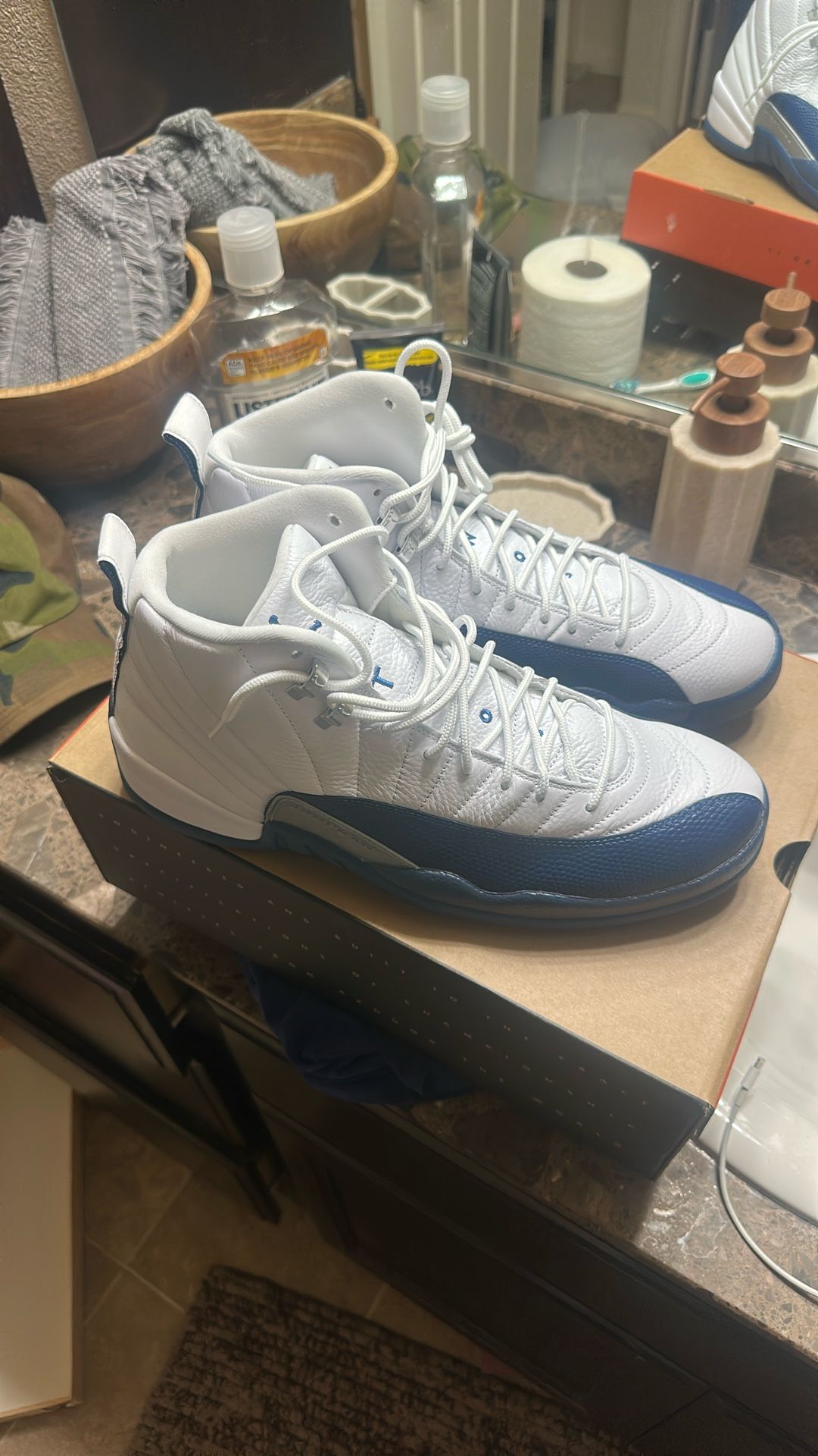 Jordan 12 French Blue 
