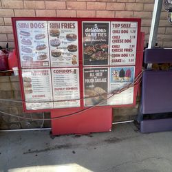 Drive-through menu board
