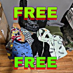 FREE BABY BOY CLOTHES 6-18months