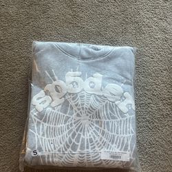 grey spider hoodie