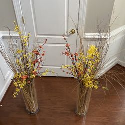 Fake Floral Arrangements - $25 OBO