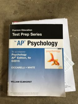 AP psychology review book