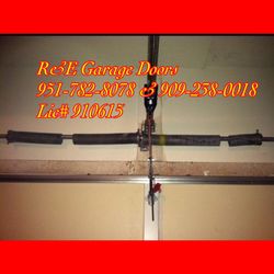Garage door, garage door opener, garage door spring, garage door Parts