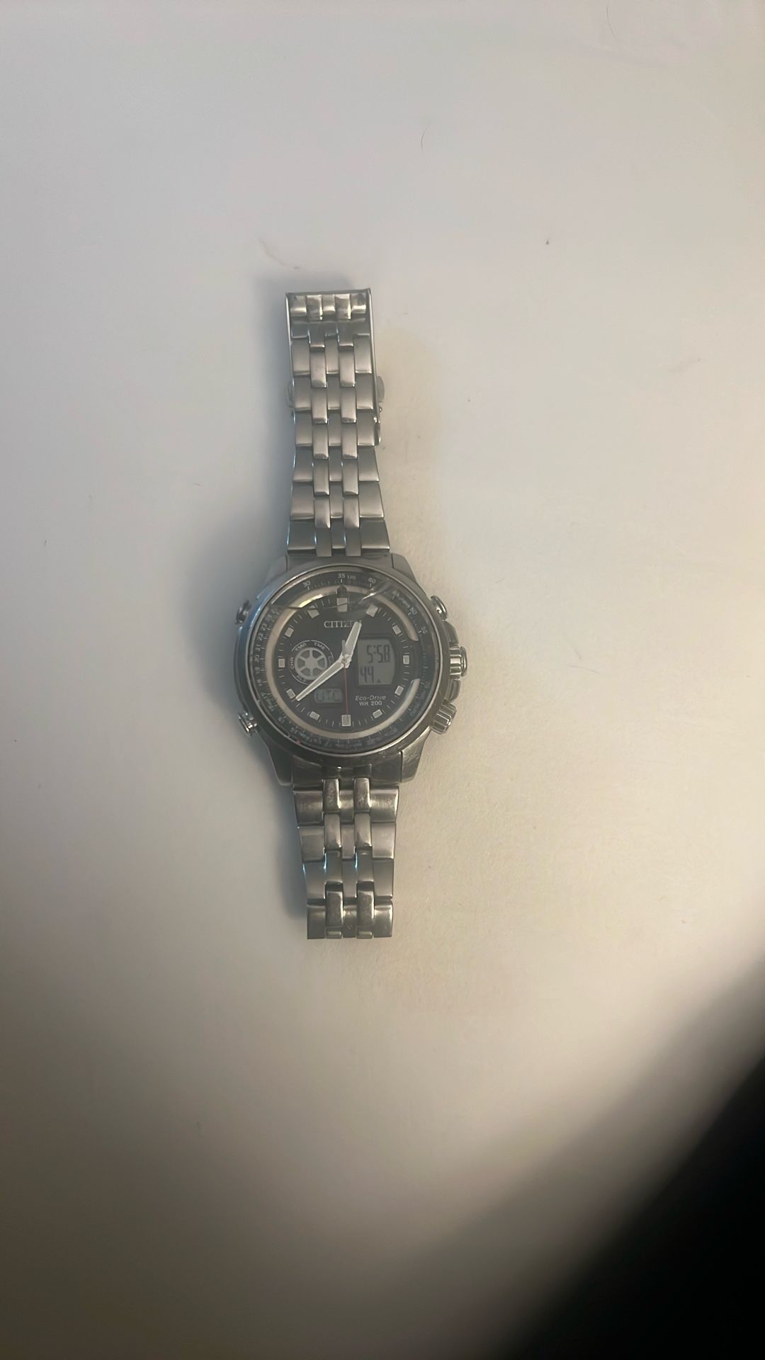 CITIZEN JZ1060-76E PROMASTER CHRONOGRAPH WORLD TIME PERPETUAL MENS WATCH