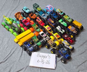 Hot Wheels/Monster Jam monster trucks