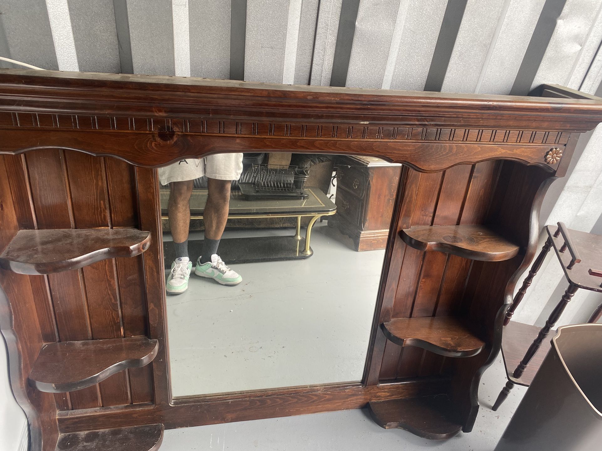 Dresser Stand With mirror