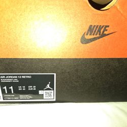 Air Jordan Retro 12 (2025 Flu Game) Size 11 (OBO)