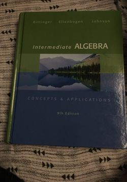 Algebra textbook