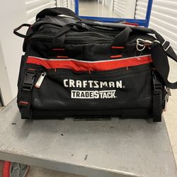 CRAFTSMAN TRADESTACK Tool Bag – 22.5” – Heavy-Duty – Great Condition 