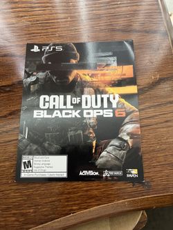 Call of duty Black ops 6 For ps5