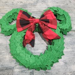 Disney Christmas Holiday Wreath