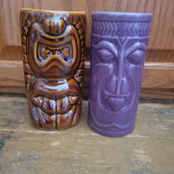 2 Tiki Cups