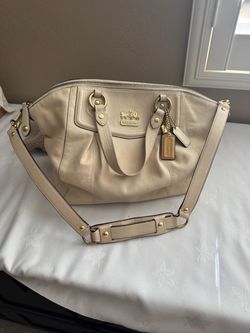 Coach  Madison leather Audrey satchel handbag